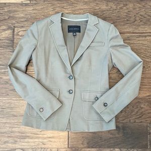 Size 6 Gray Banana Republic Blazer